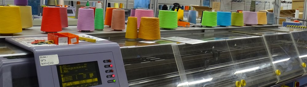 Stoll flat knitting machines in Isenvad